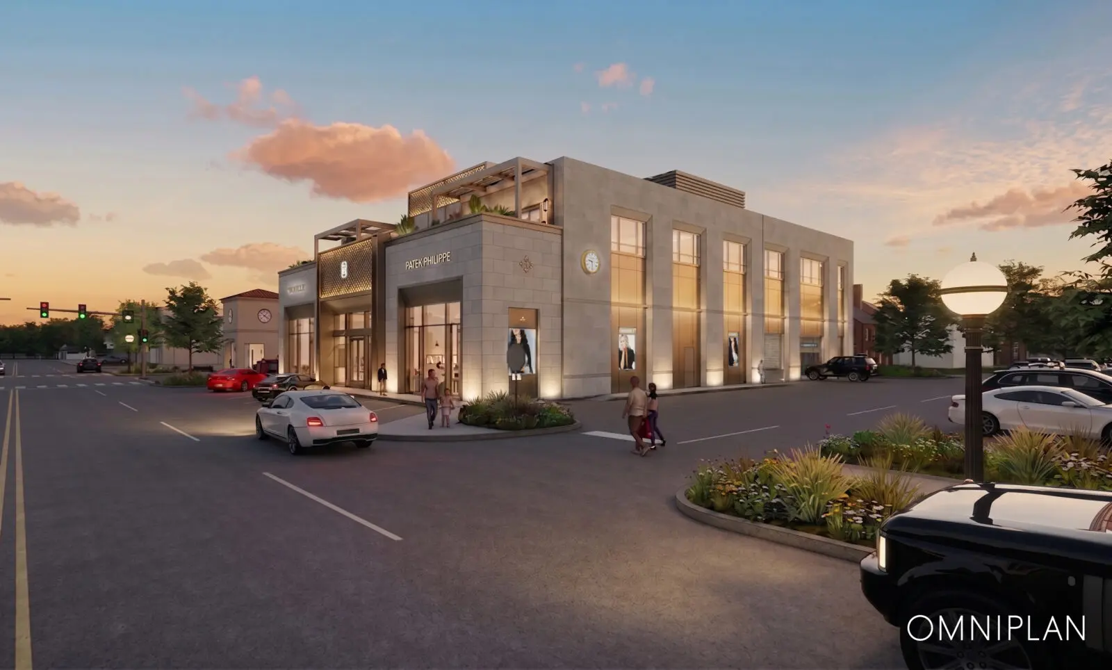 Rendering of the renovated deBoulle Diamond & Jewelry flagship