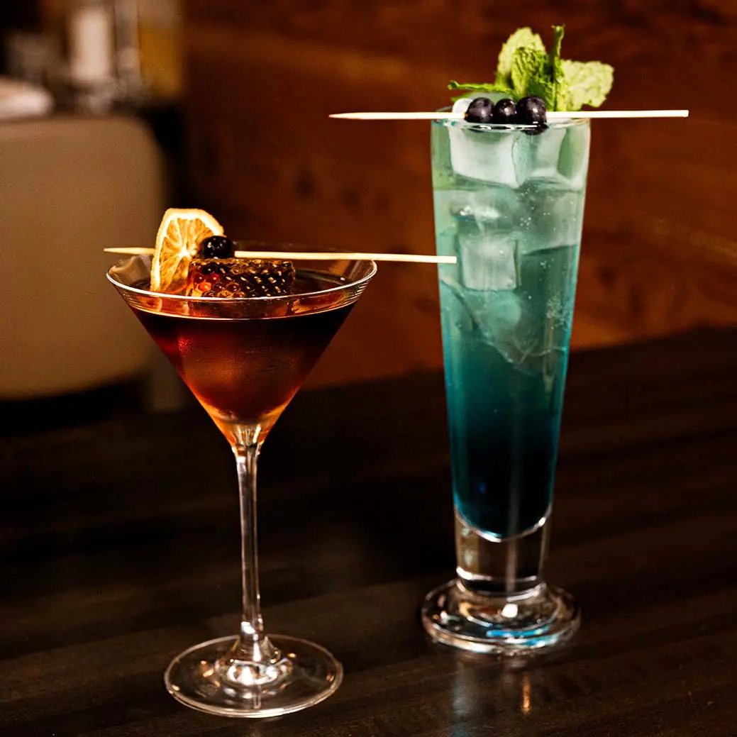 Fielding’s wood grill papa bear, naked & famous drinks father’s day