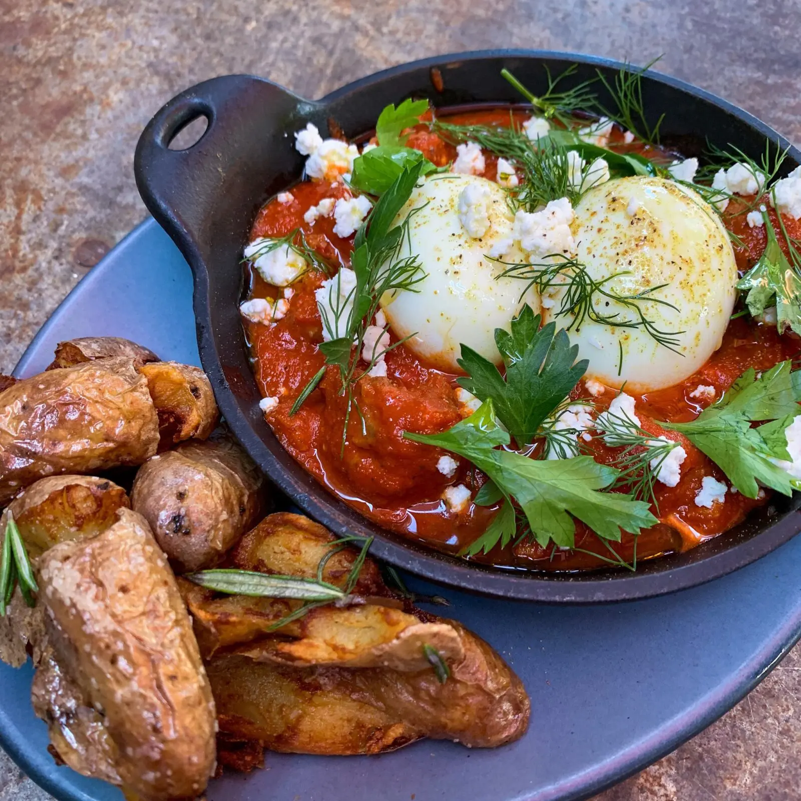 Postino Meatball Shakshuka