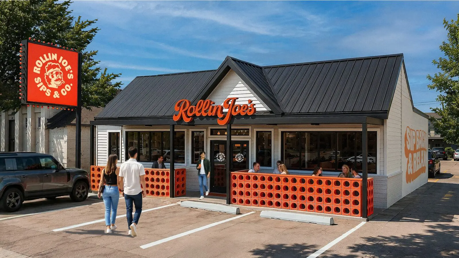 The owners of Rollin Joe’s plan to preserve the old-school neighborhood feel that New York Sub was known for, while bringing something fresh to the area. (Rendering courtesy of Alexander Quintanilla of Q-ARC)