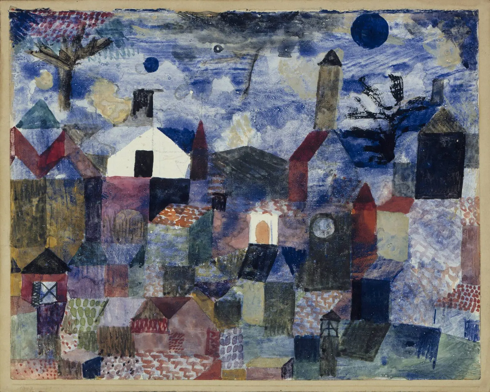 16_Paul Klee, Landscape in Blue, 1917