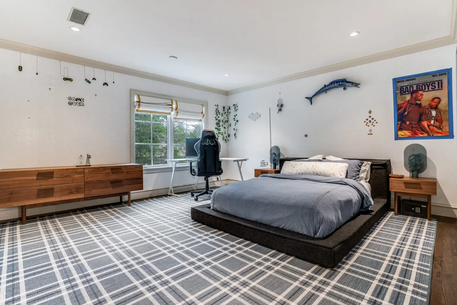 All four bedrooms are upstairs and offer en-suite baths. (Photo by Allie Beth Allman & Associates)