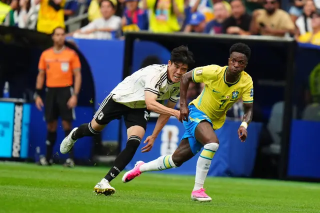 Japan and Brazil played the best and most thrilling match of Houston's World Cup run.