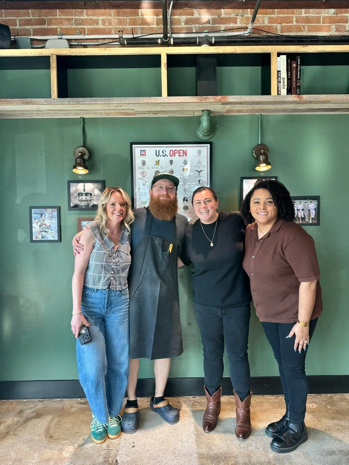 Travis and Emma Heim (left) are bringing Chicago tavern-style pizza to Fort Worth via One Trick Pony.  (Photo by One Trick Pony)