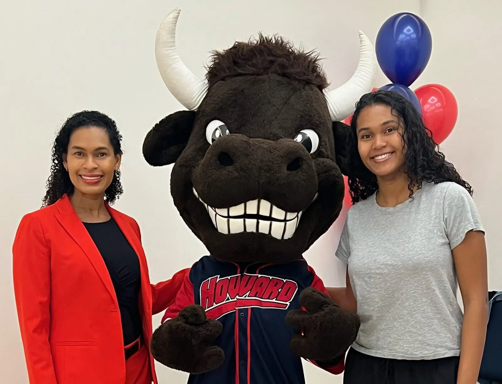 Erica Littlejohn Burnette and daughter Hailey volunteering for the Howard University Parent Advisory Council, of which Erica is vice-chair. 