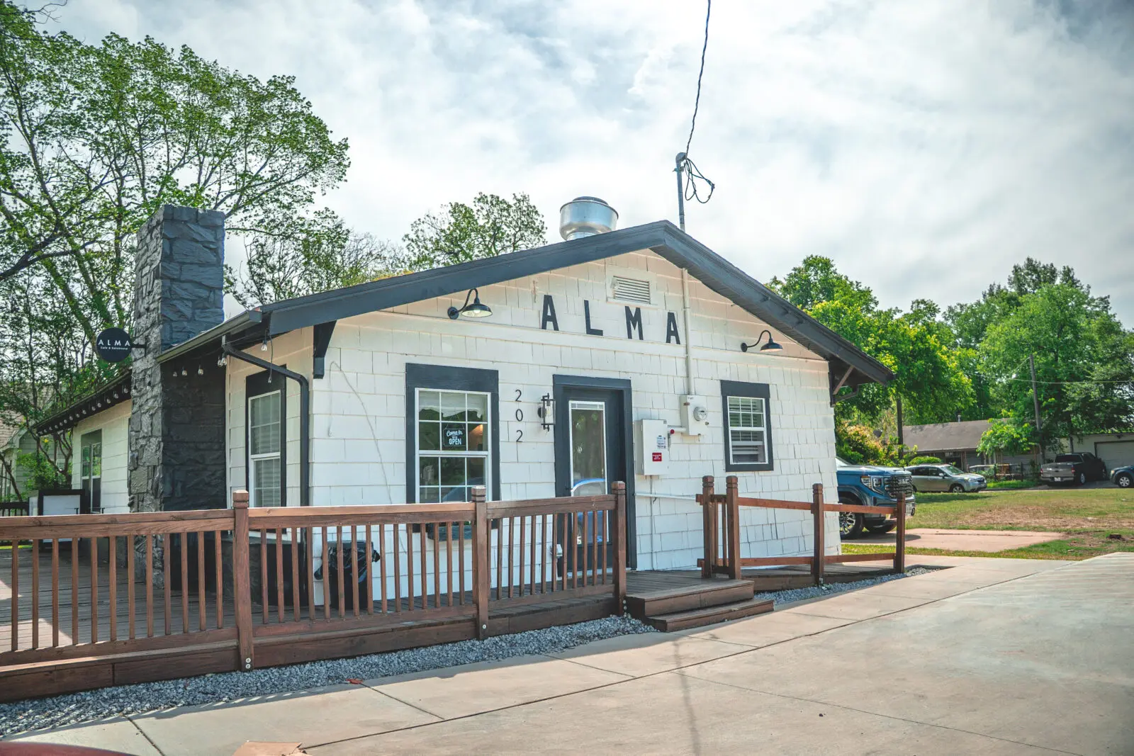 Located in an old house in Irving’s historic district, Alma Cafe is a new family-owned shop serving great coffee, matcha, and baked goods. (Courtesy)