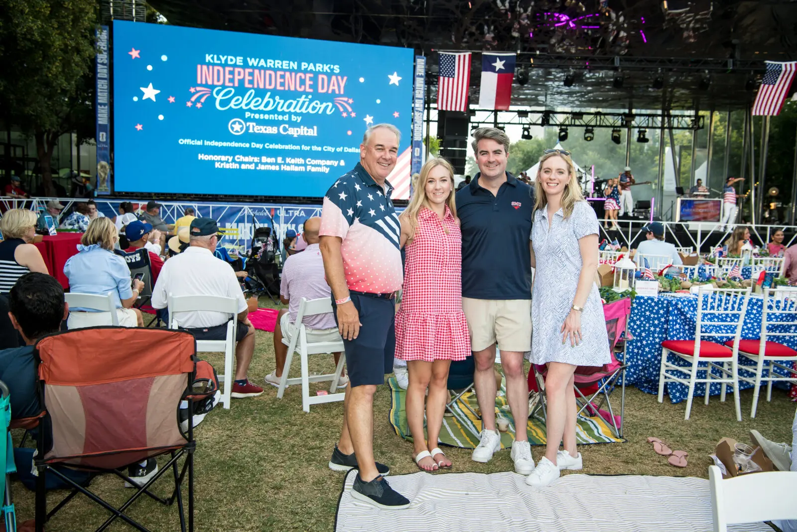 Bill Rolley, Julia Monter, Elliott Bouillion Jr., Kayla Riley (Photo by Kelly Alexander Photography)