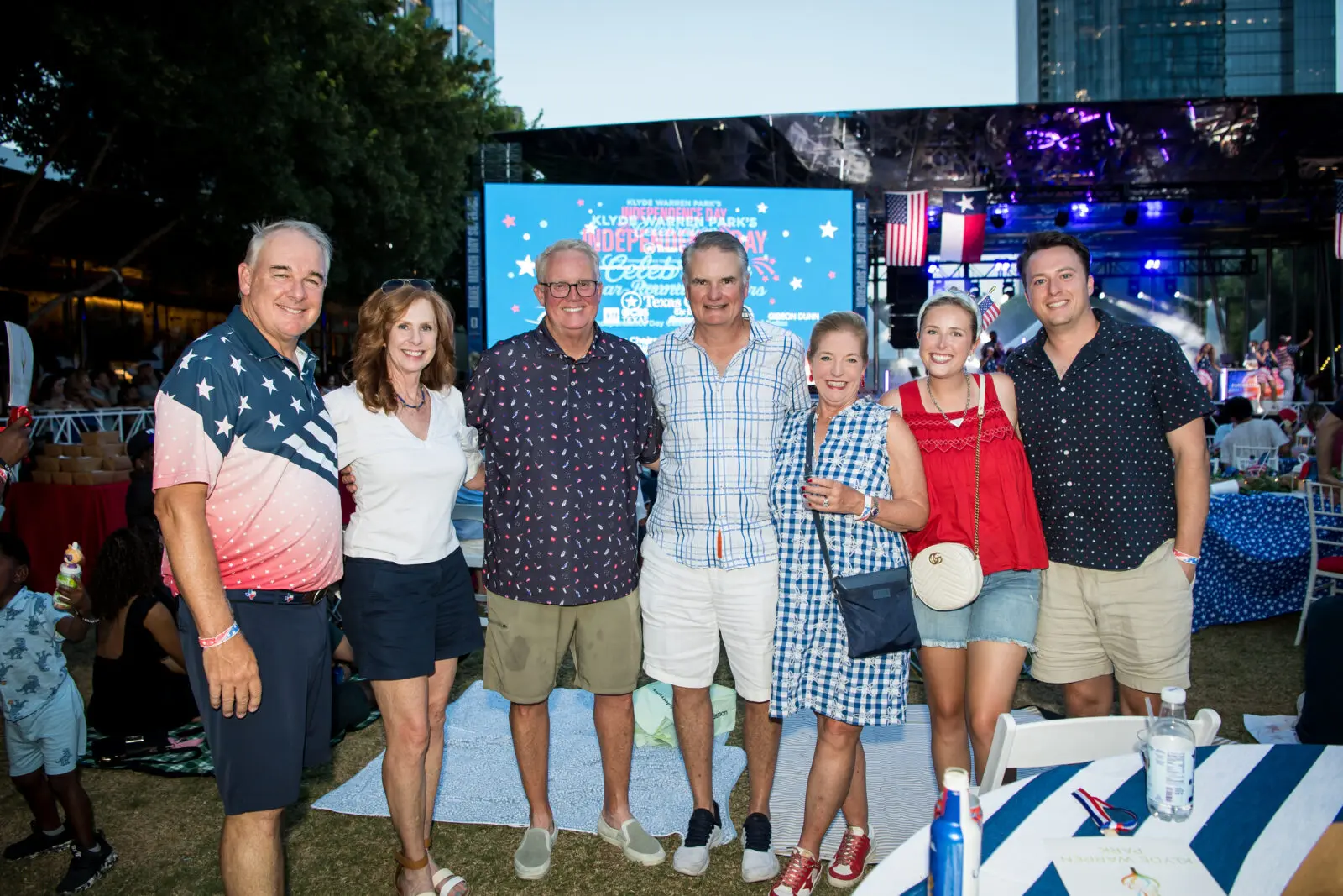 Bill Rolley, Tracy Wallner, Rick Seaney, Bob Wallner, Inez Seaney, Stephanie Stevens, Jack Stevens (Photo by Kelly Alexander Photography)