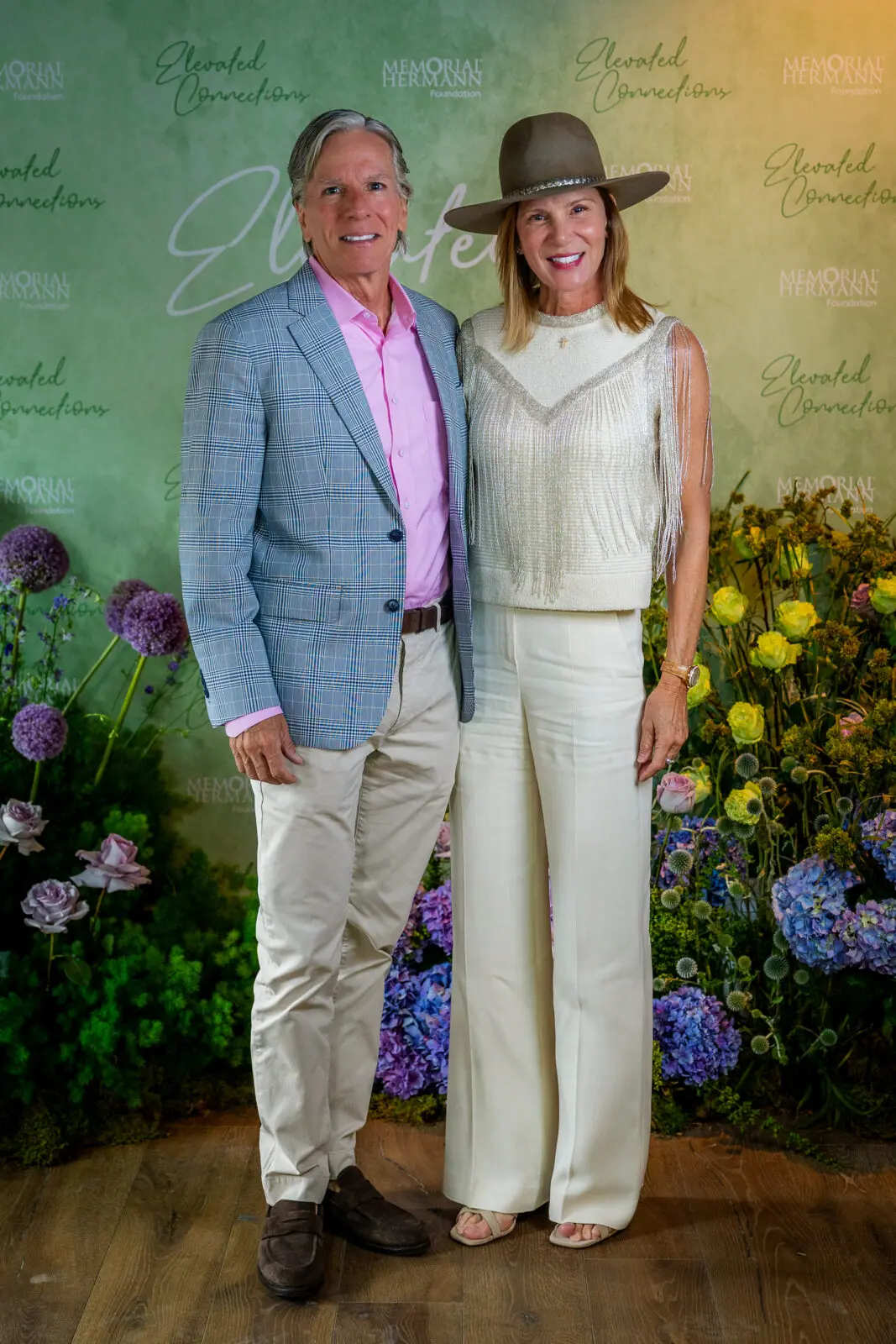 Bill Shenidau & Emily Clay at the Memorial Hermann Foundation Aspen retreat (Photo by Cathy Clay)
