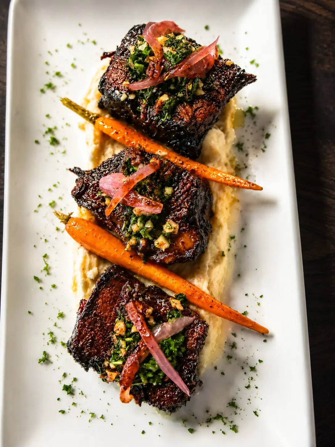 Brown says he wanted Station & Vine to feature a chef-driven menu paired with “approachably priced wines.” (Photo by Chancee Proctor and Teshorn Jackson )