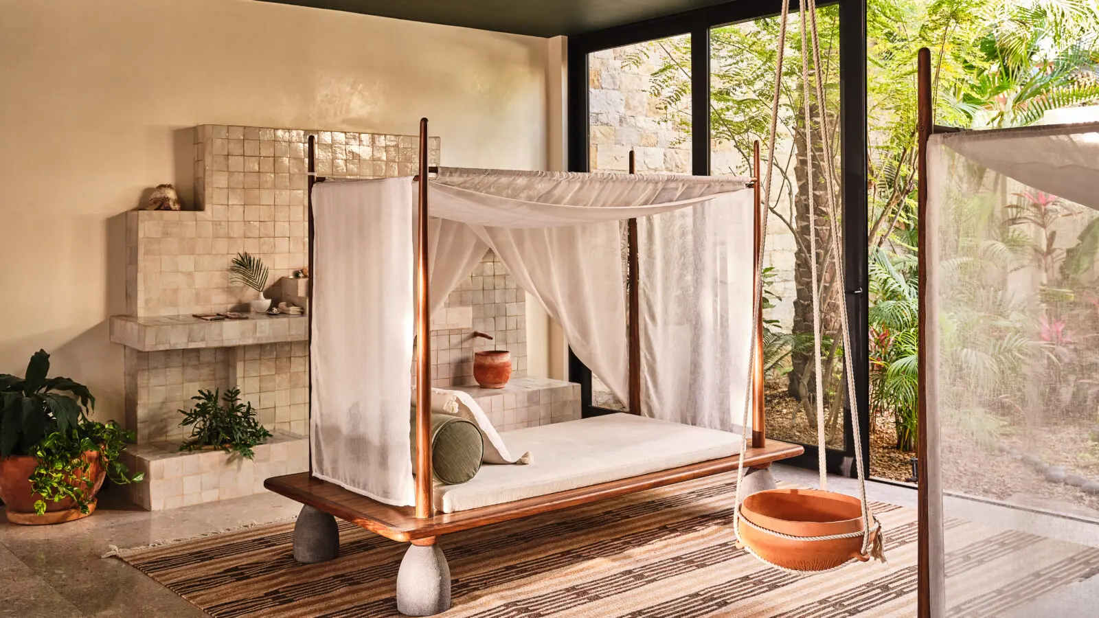 Sol, the Spa at Chileno Bay, serves as a true sanctuary and even includes a "Nap Garden." (Photo by Chileno Bay Resort & Residences, Auberge Collection)