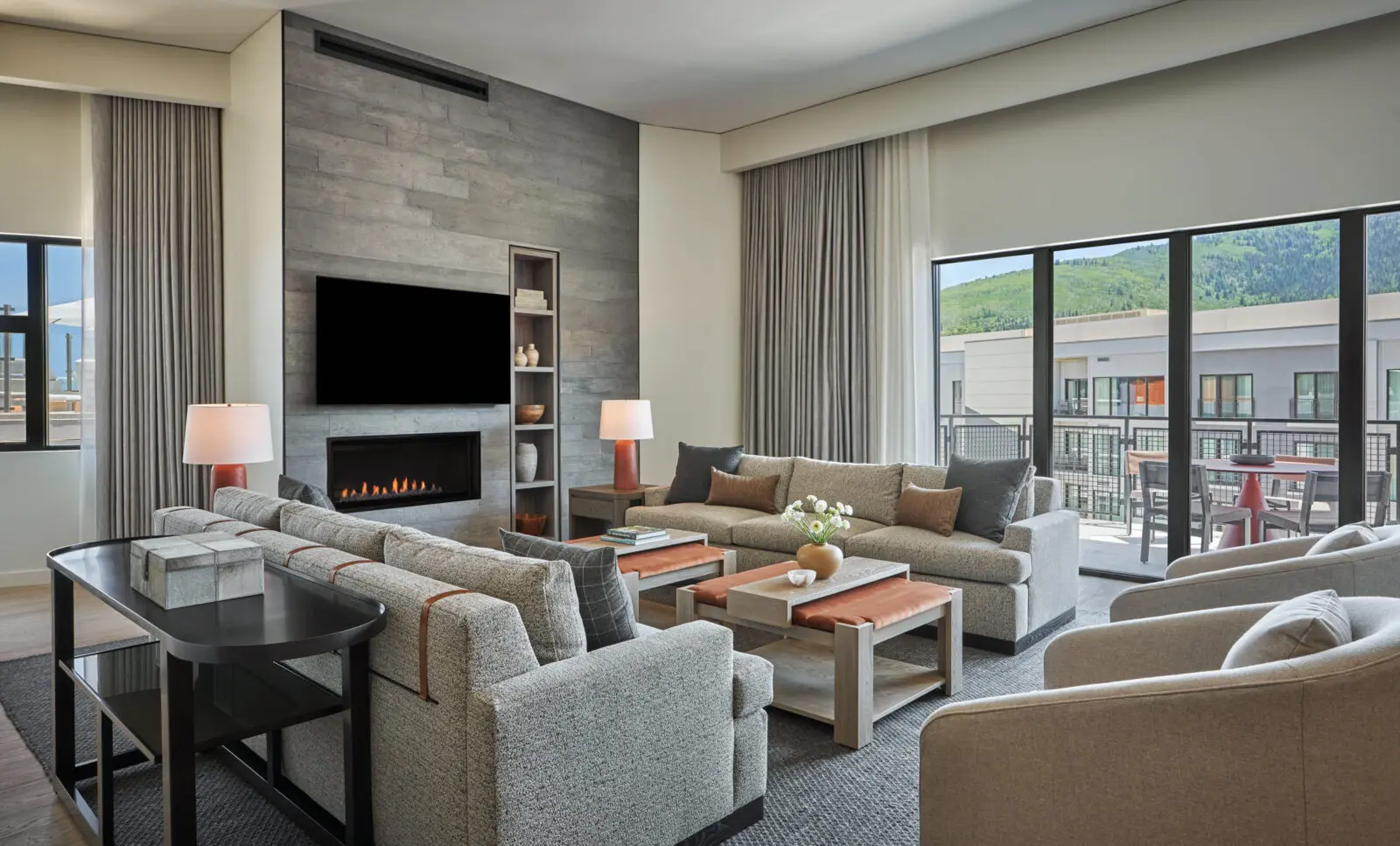 The property offers 175 accommodations, from king-sized guest rooms to four bedroom residences.  (Photo by Pendry Park City)