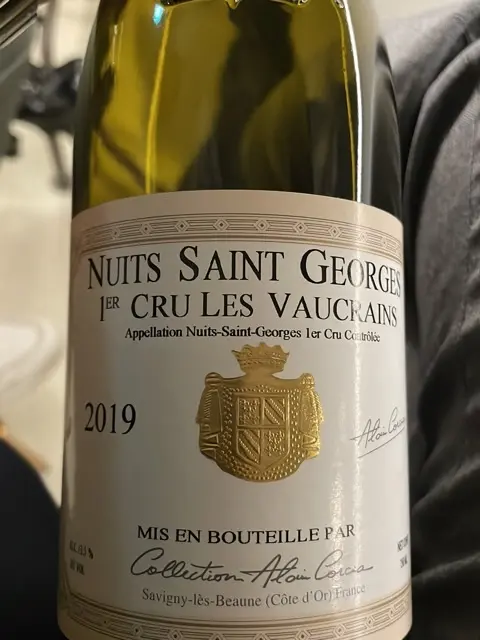 A bottle from Collection Alain Corcia.
