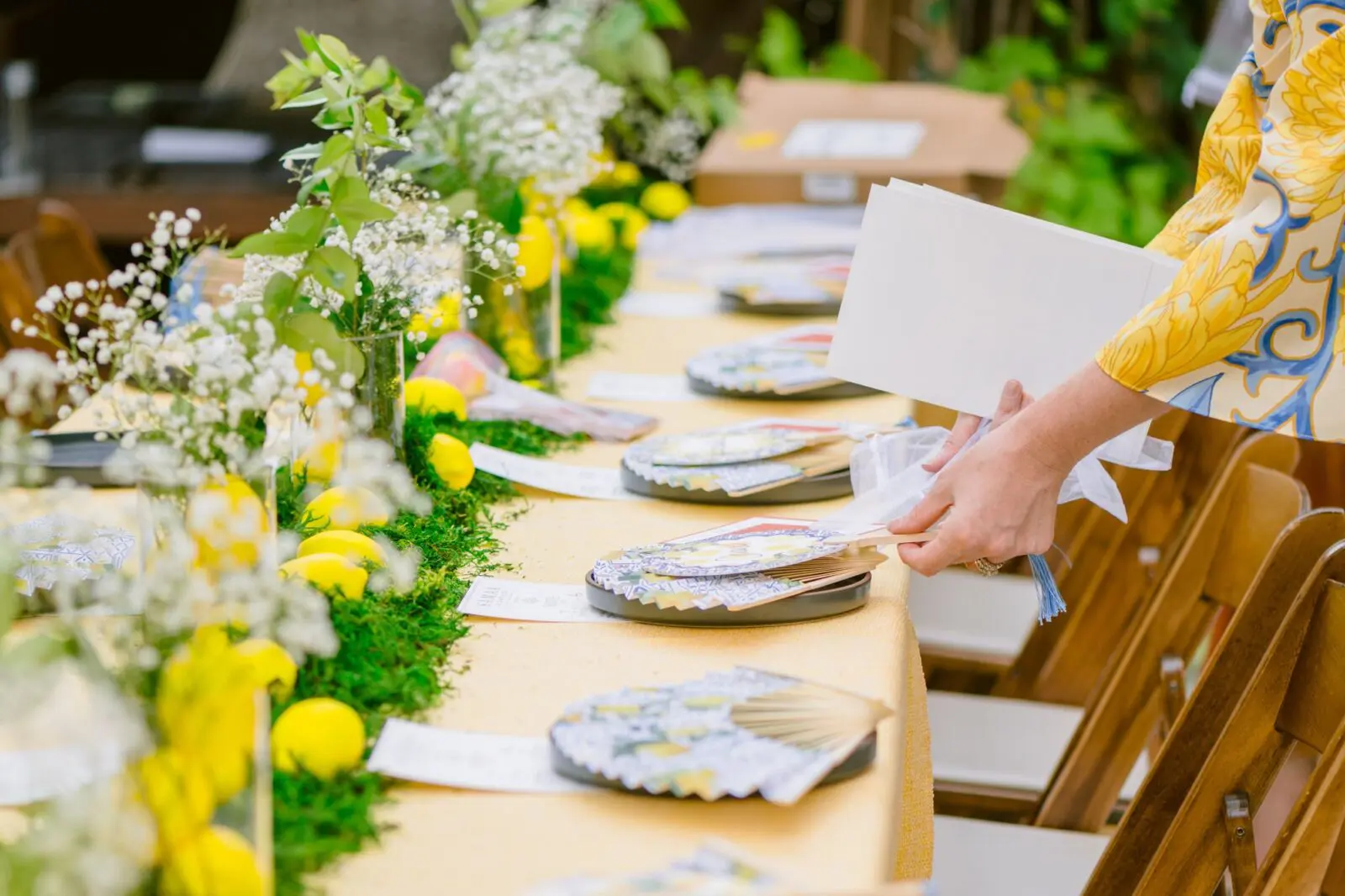  The Amalfi-inspired table decor  for the SĀMAÁ Diamonds gathering at posh Santé (Photo by Si Vo Photography)