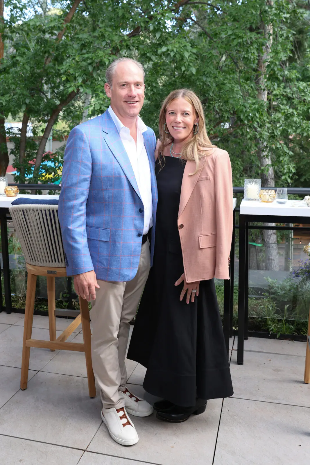 Dan & Melissa Sugulass at the Memorial Hermann Foundation Aspen retreat (Photo by Priscilla Dickson)