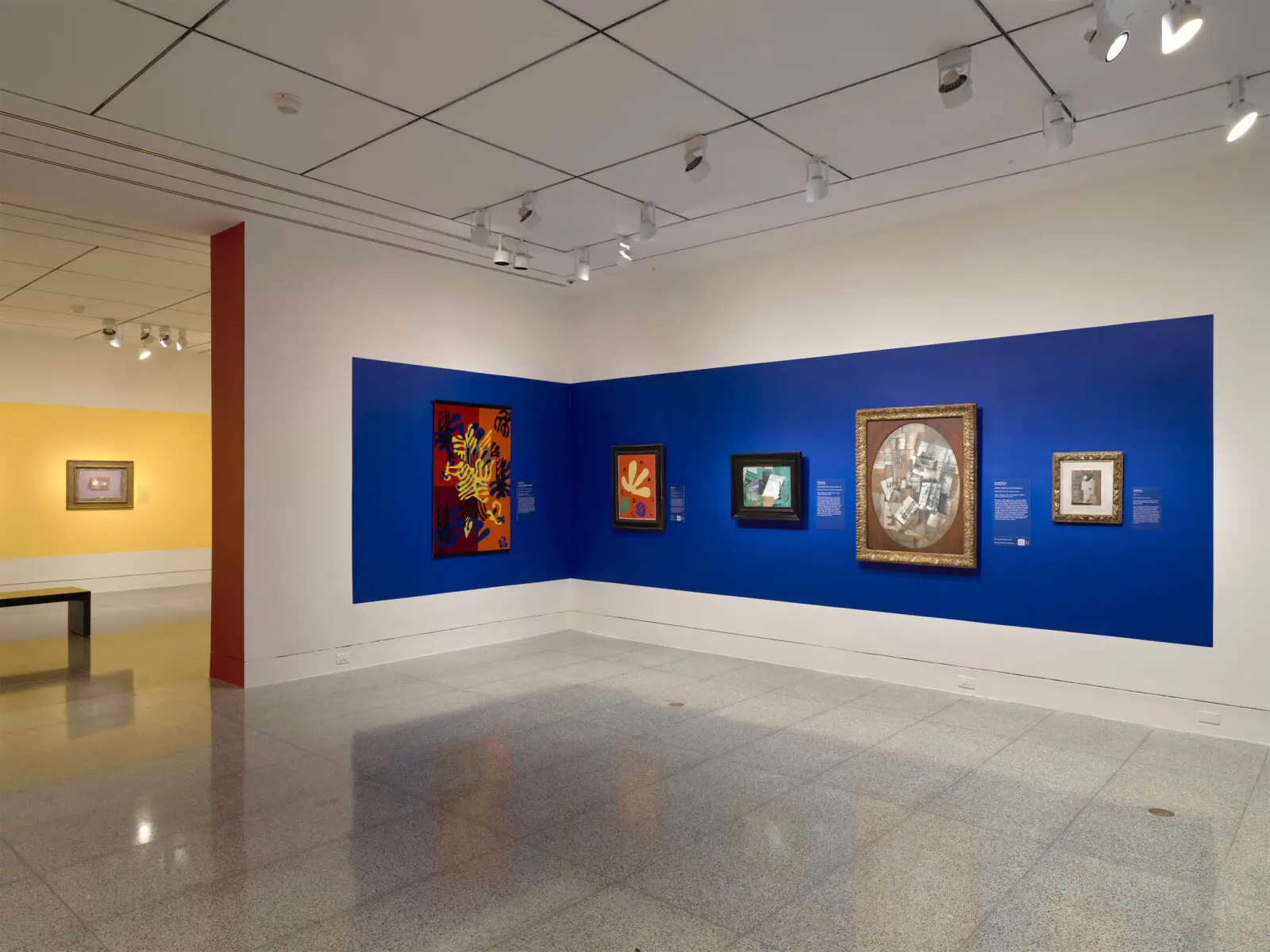 Installation view of “Picasso-Klee-Matisse: Masterpieces from the Museum Berggruen” at Museum of Fine Arts, Houston