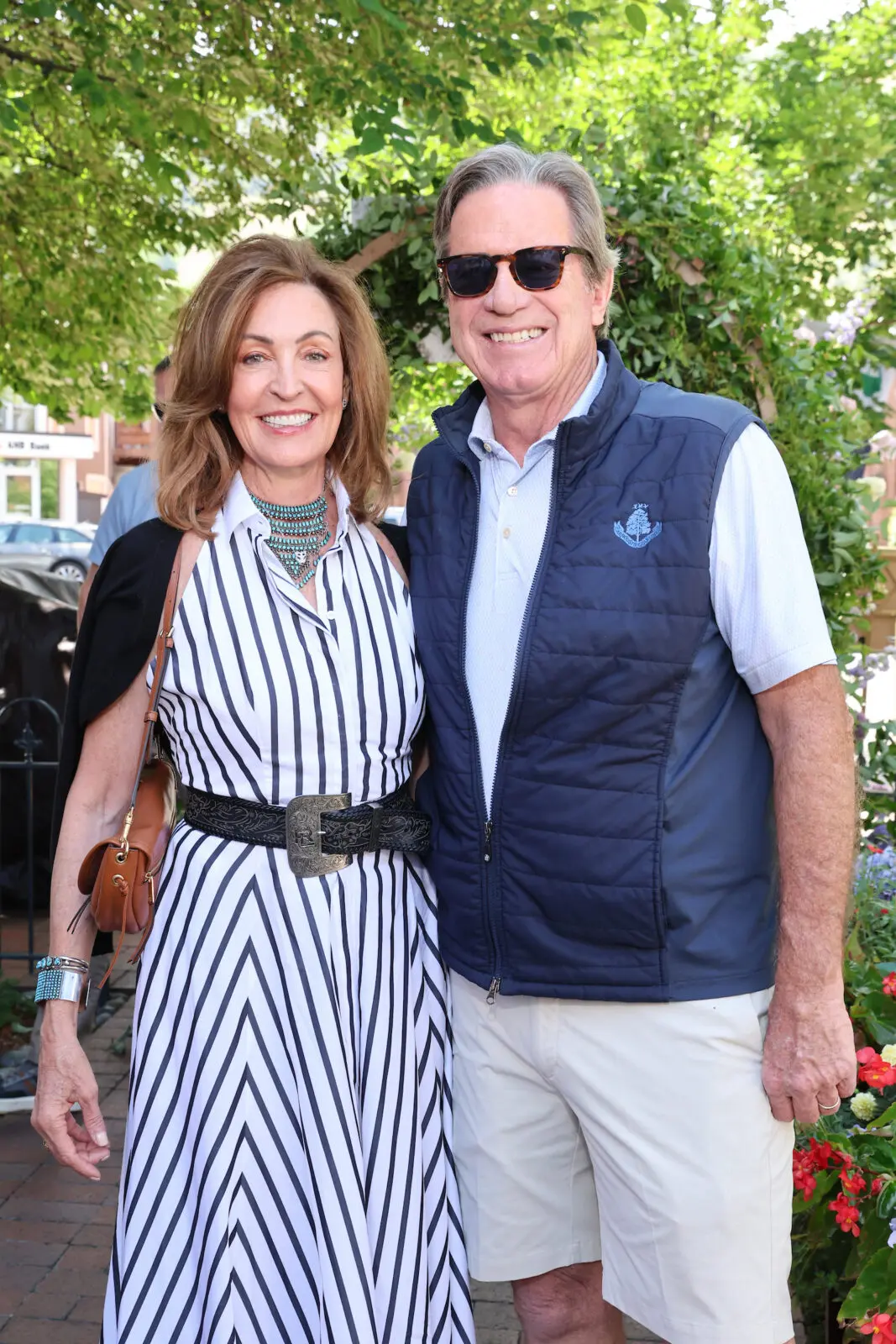 Elizabeth & Will Galtney at the Memorial Hermann Foundation Aspen retreat (Photo by Priscilla Dickson)