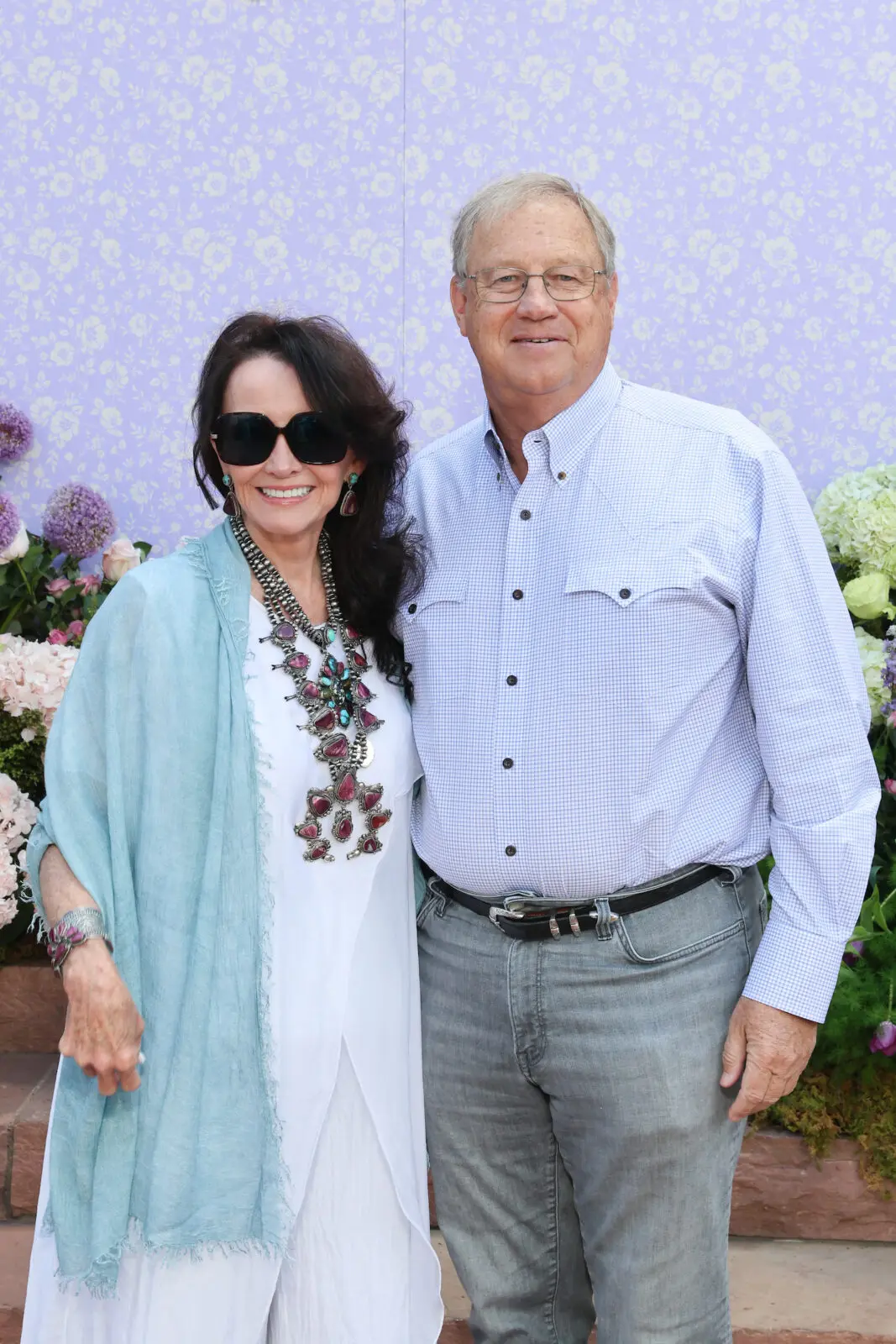 Gail & Greg Garland at the Memorial Hermann Foundation event in Aspen (Photo by Priscilla Dickson)
