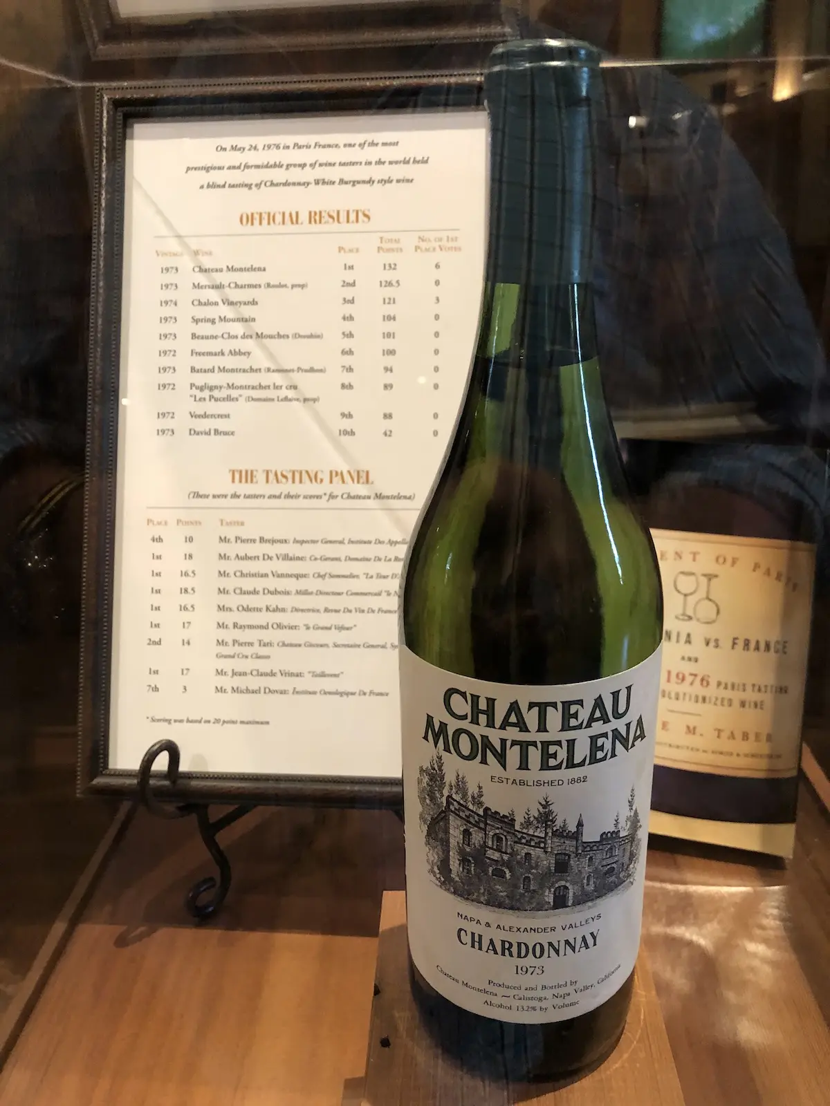 A wine that made history: the 1973 Chateau Montelena Chardonnay. (Brockhaus Images)