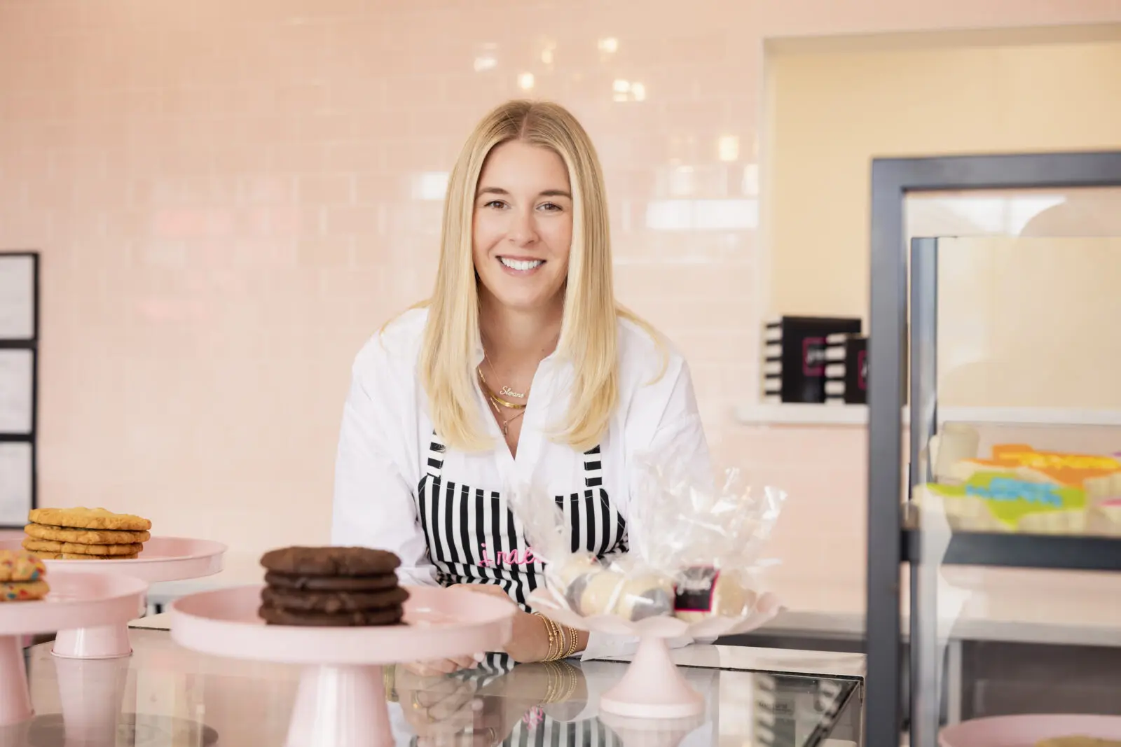 Hand-decorated sugar cookies remain the centerpiece of J. Rae's menu as the beloved bakery returns to Fort Worth's West 7th District. (Photograph by Samantha Marie Photography)