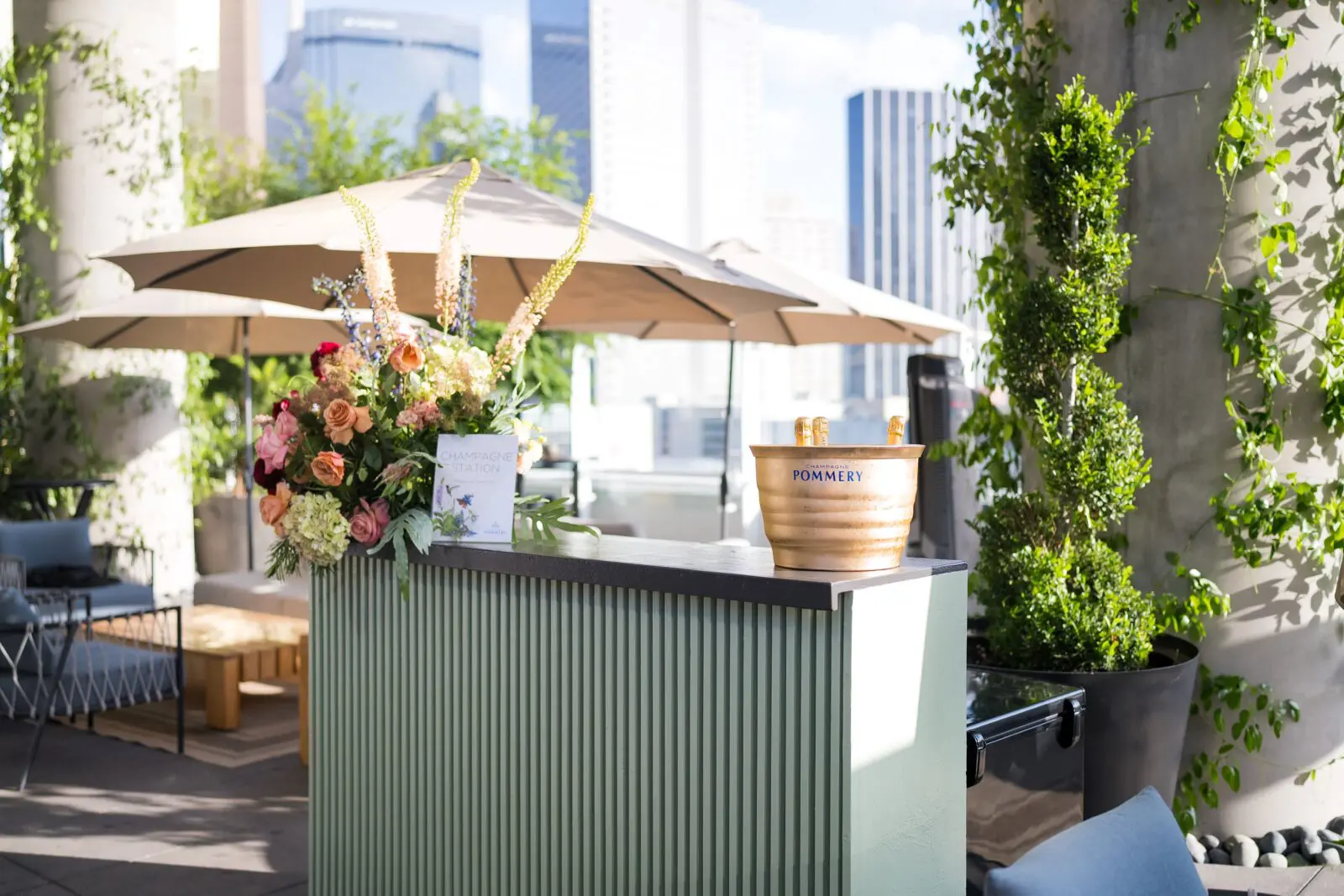 Vincent’s Skybar is A Downtown Dallas Oasis Where Art, Nature, and Celebration Meet