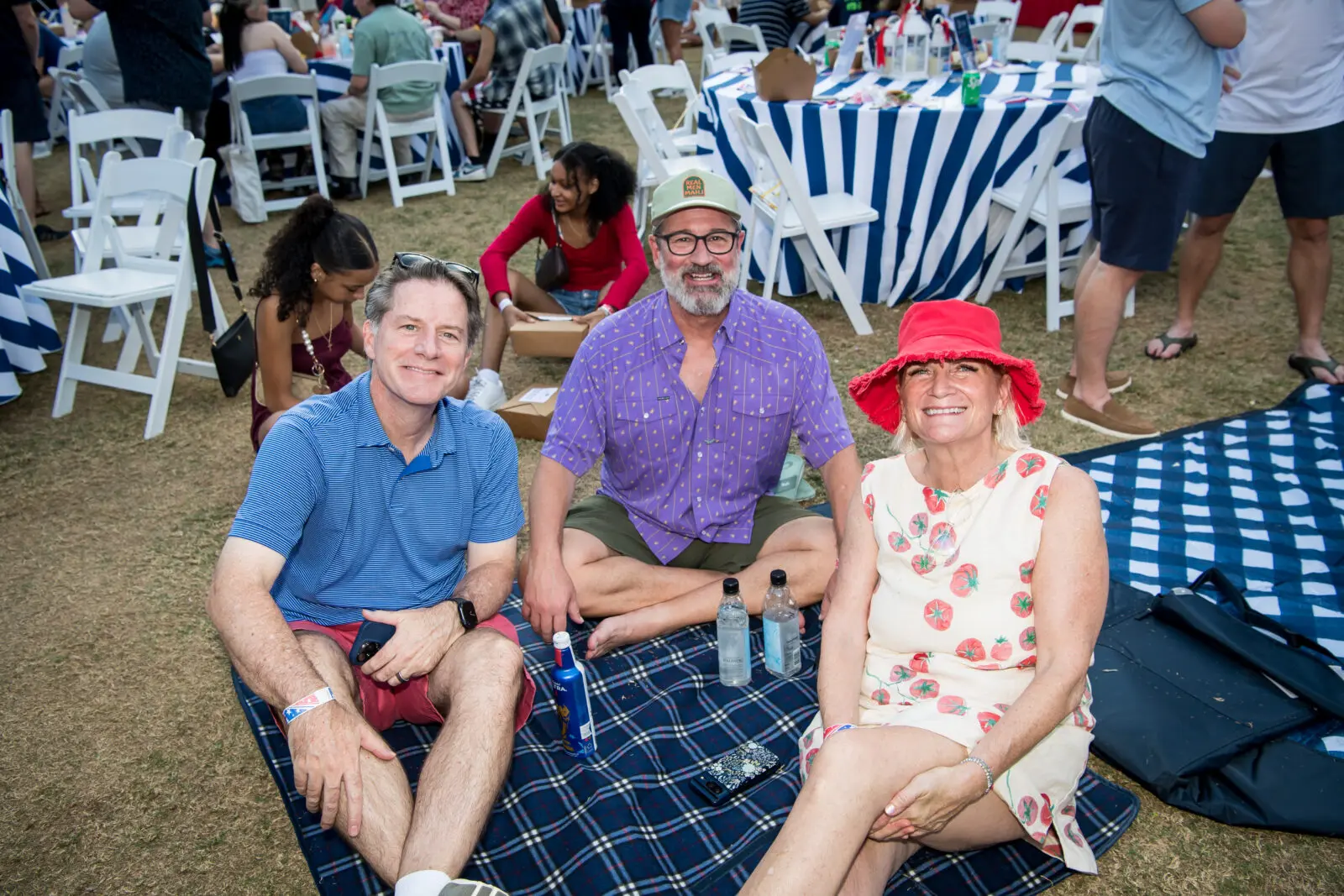 Kemp Sawers, Jim Lancaster, Erica Lancaster (Photo by Kelly Alexander Photography)
