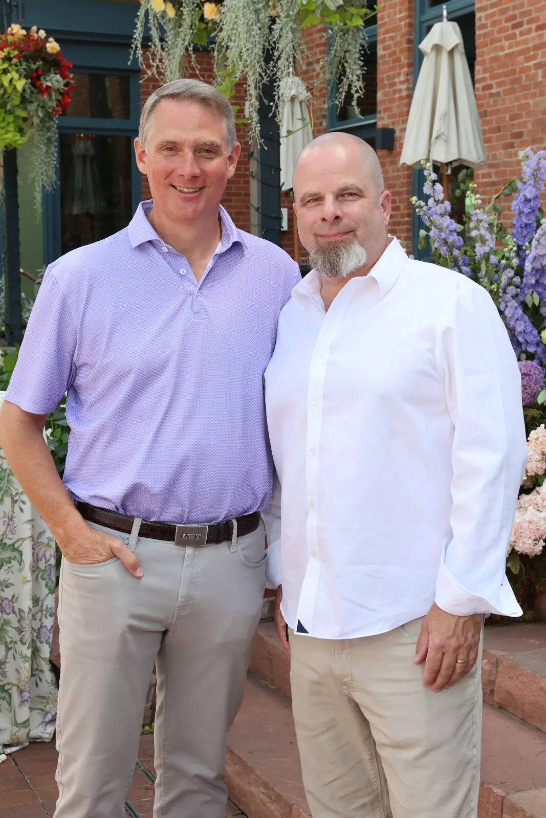 Langston Turner, Dr. Jamie McCarthy at the Memorial Hermann Foundation Aspen retreat (Photo by Priscilla Dickson)