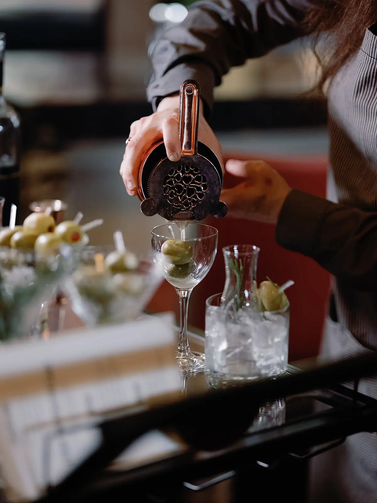 Mixologist Matthew Barrington developed the cocktail program at Station & Vine. (Photo by Chancee Proctor and Teshorn Jackson )