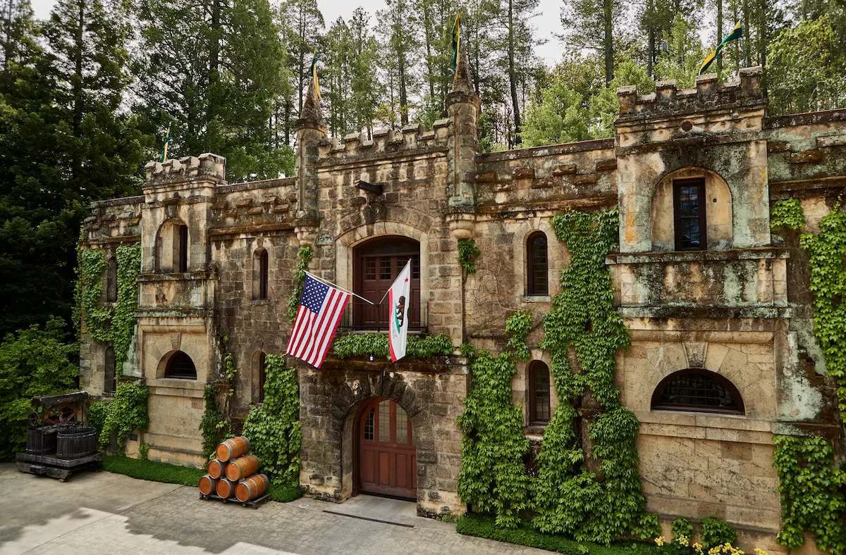 A castle in Calistoga.