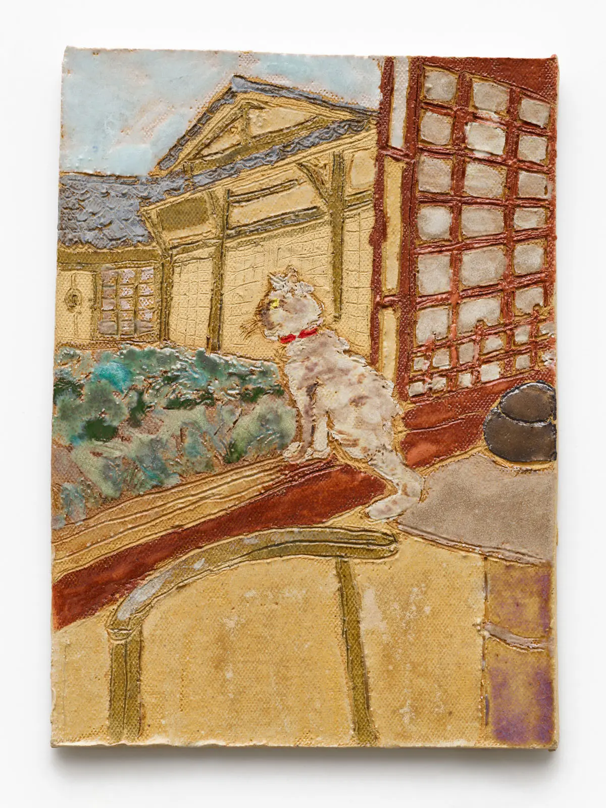 Raina Lee, "Neko-Chan at Kanjiro Kawai’s House, Kyoto," 2025, at Laura (the Gallery)