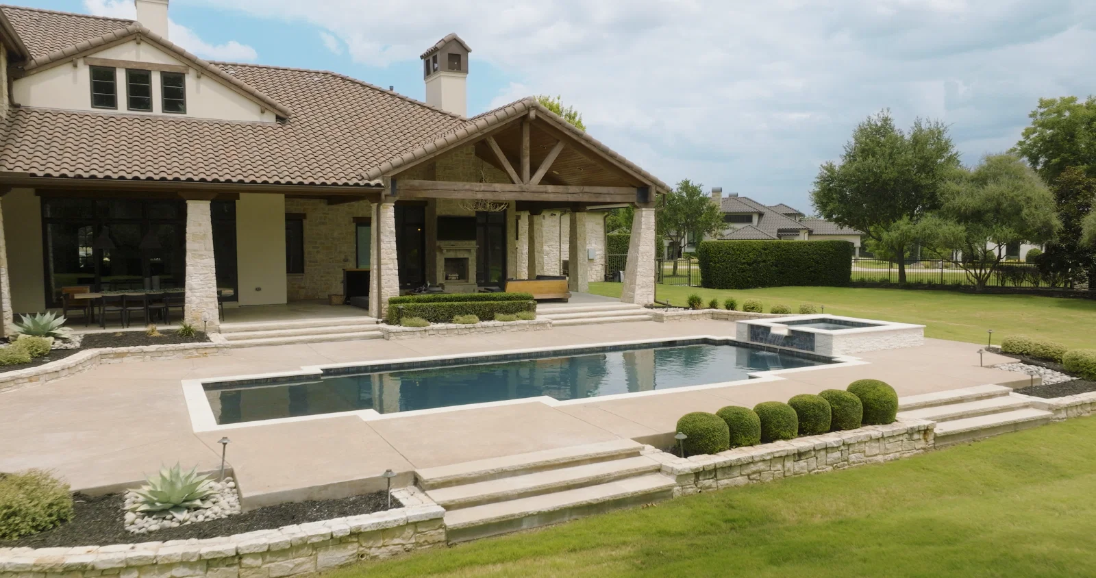 In Texas, having a pool can feel less like a luxury and more like a welcome retreat from the summer heat. (Photo by Austin James Hunt)