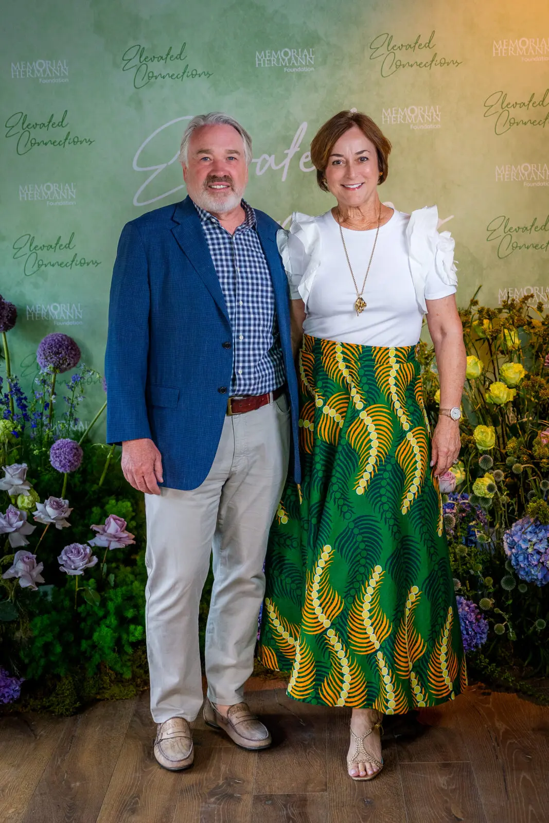 Reggie & Leigh Smith at the Memorial Hermann Foundation Aspen retreat (Photo by Cathy Miller)