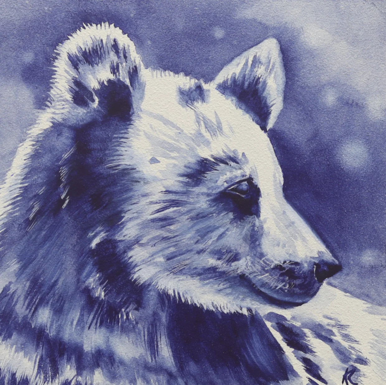 Blue Heartstrings at Archway Gallery