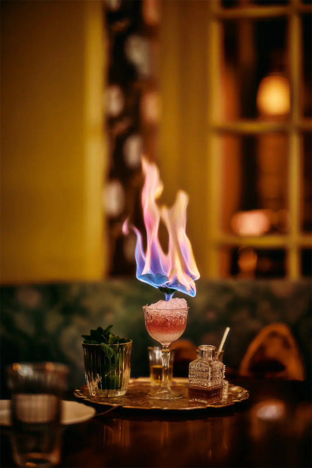 One of the cocktails on the Scilla menu is the Sicilian Shaved Ice. (Photo by Chase Hall)