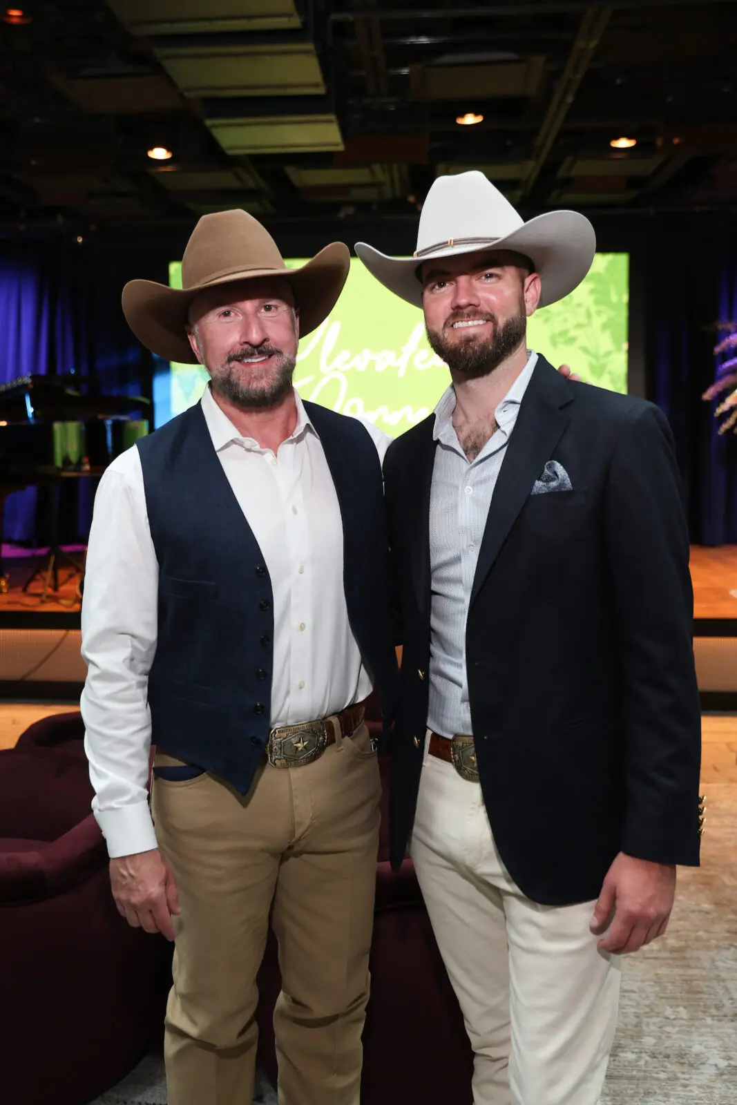 Tony Bradfield & Marcus Fisher at the Memorial Hermann Foundation Aspen retreat (Photo by Priscilla Dickson)