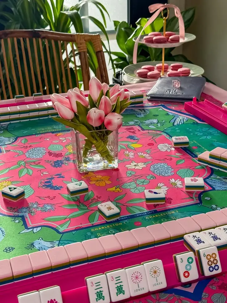 Vickie Charm Mahjong Social Parlor will offer an intimate space with four to five tables, lounge seating, and a show retail showroom. (Photograph by Veronica Gary)

