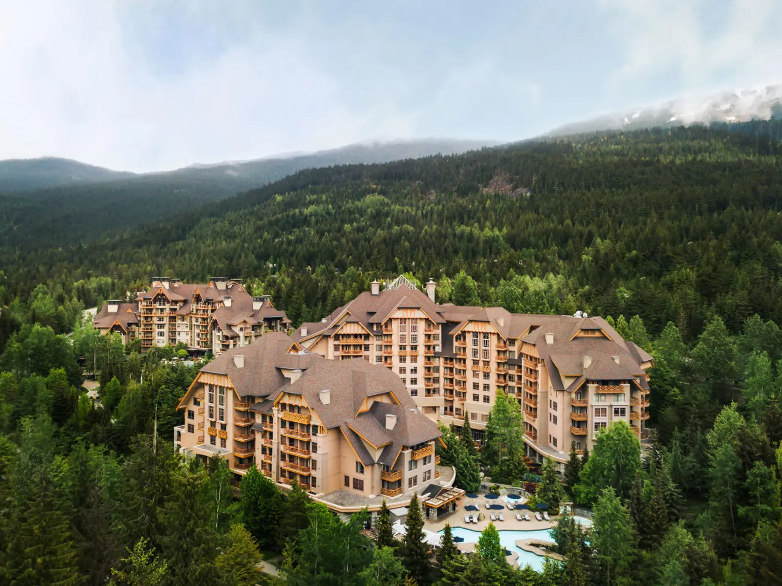 Consistently ranked as the top mountain resort in North America, Whistler is a scenic two-hour drive north of Vancouver. (Courtesy Four Seasons Whistler)