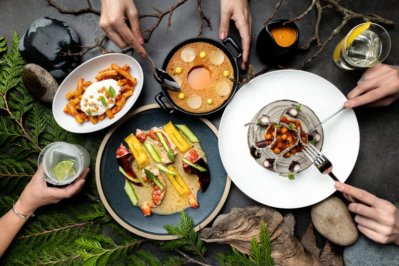 In 2026, Wild Blue Restaurant + Bar was named one of the 50 Best Restaurants in North America. (Photo courtesy of Wild Blue Restaurant + Bar)