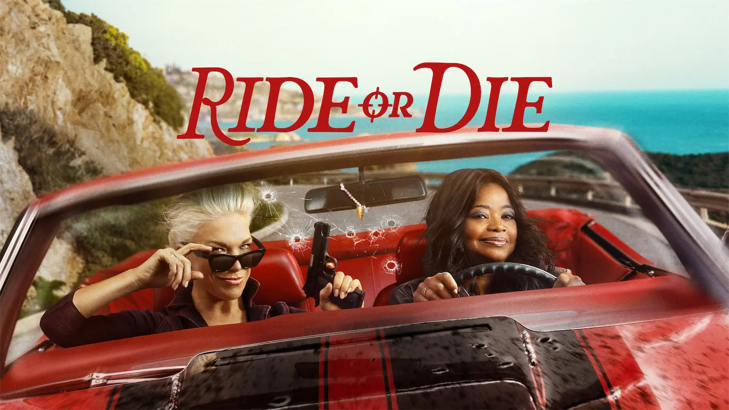 Starring Hannah Waddingham and Octavia Spencer, "Ride or Die" is a new action-adventure comedy TV series on Prime. (Courtesy)
