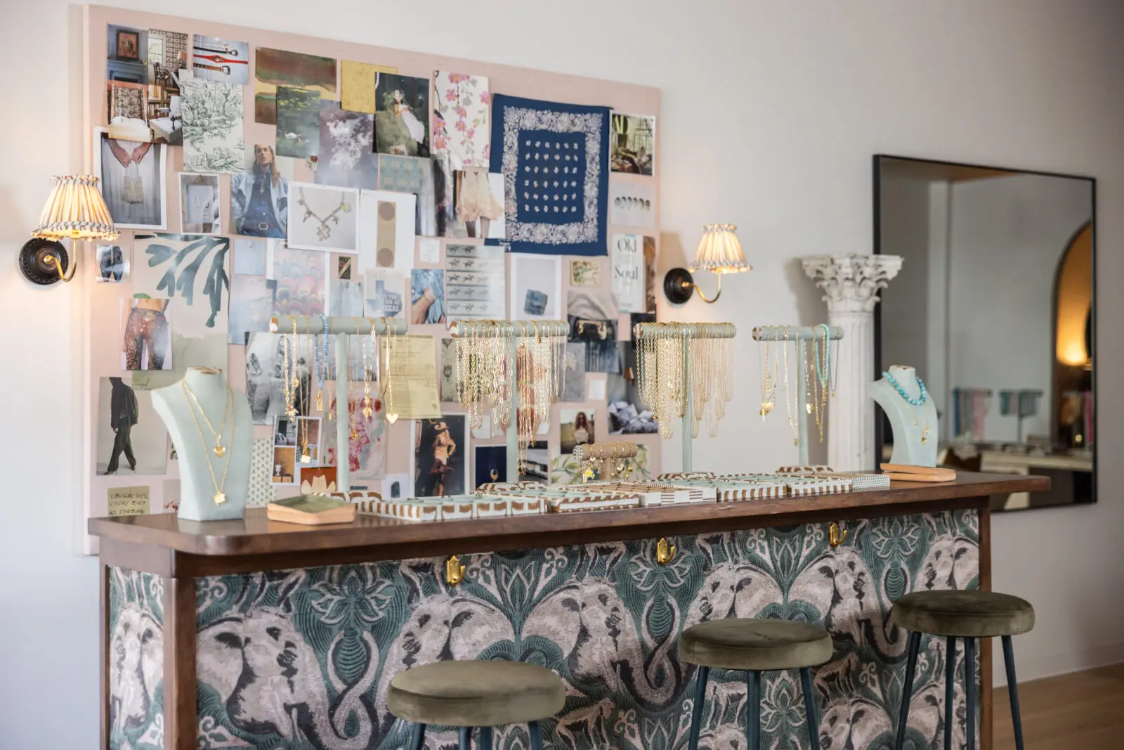 The result is a store that feels like stepping into the home of a well-traveled collector. (Photo by Kathy Tran)