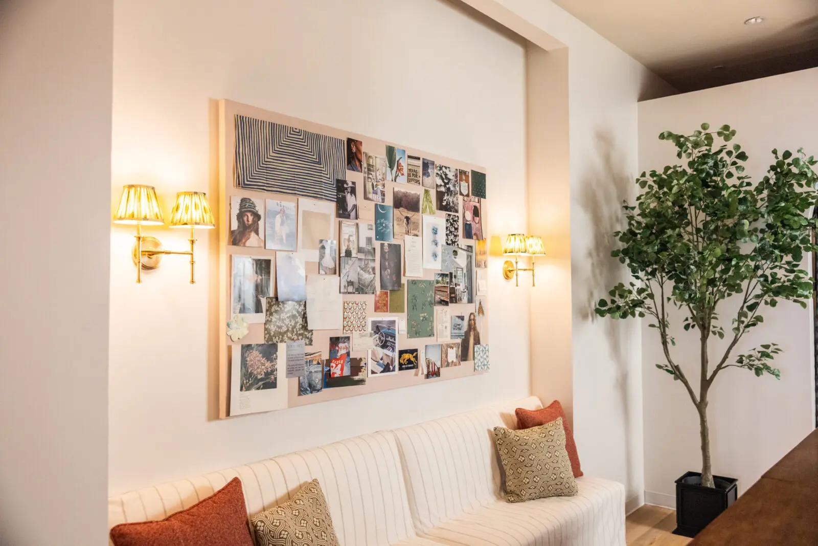 The space features a dedicated area for private events. (Photo by Kathy Tran)