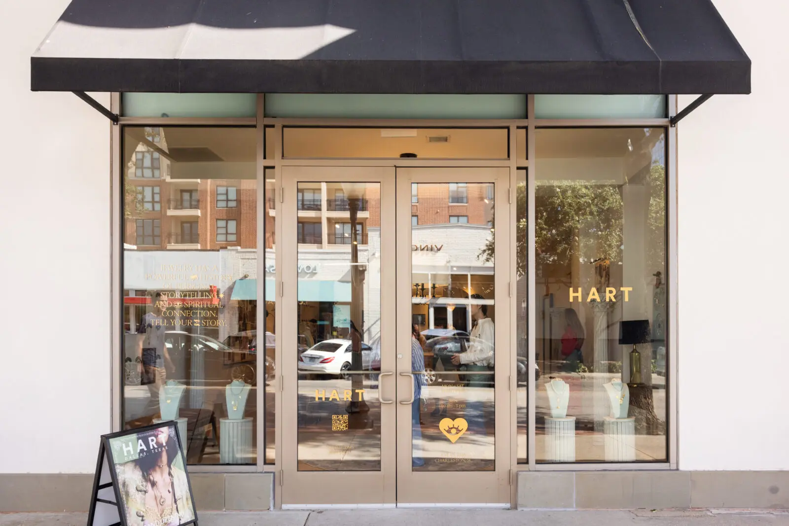 HART is located on Knox Street, the buzziest neighborhood development in Dallas. (Photo by Kathy Tran)