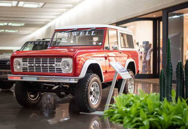 The NorthPark AutoShow runs through August 16, 2026. (Photo by Matt McElligott)