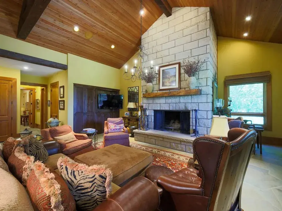 Built in 2014, the ranch’s main residence features four bedrooms and four-and-a-half bathrooms.  (Photo by Hortenstine Ranch Company)