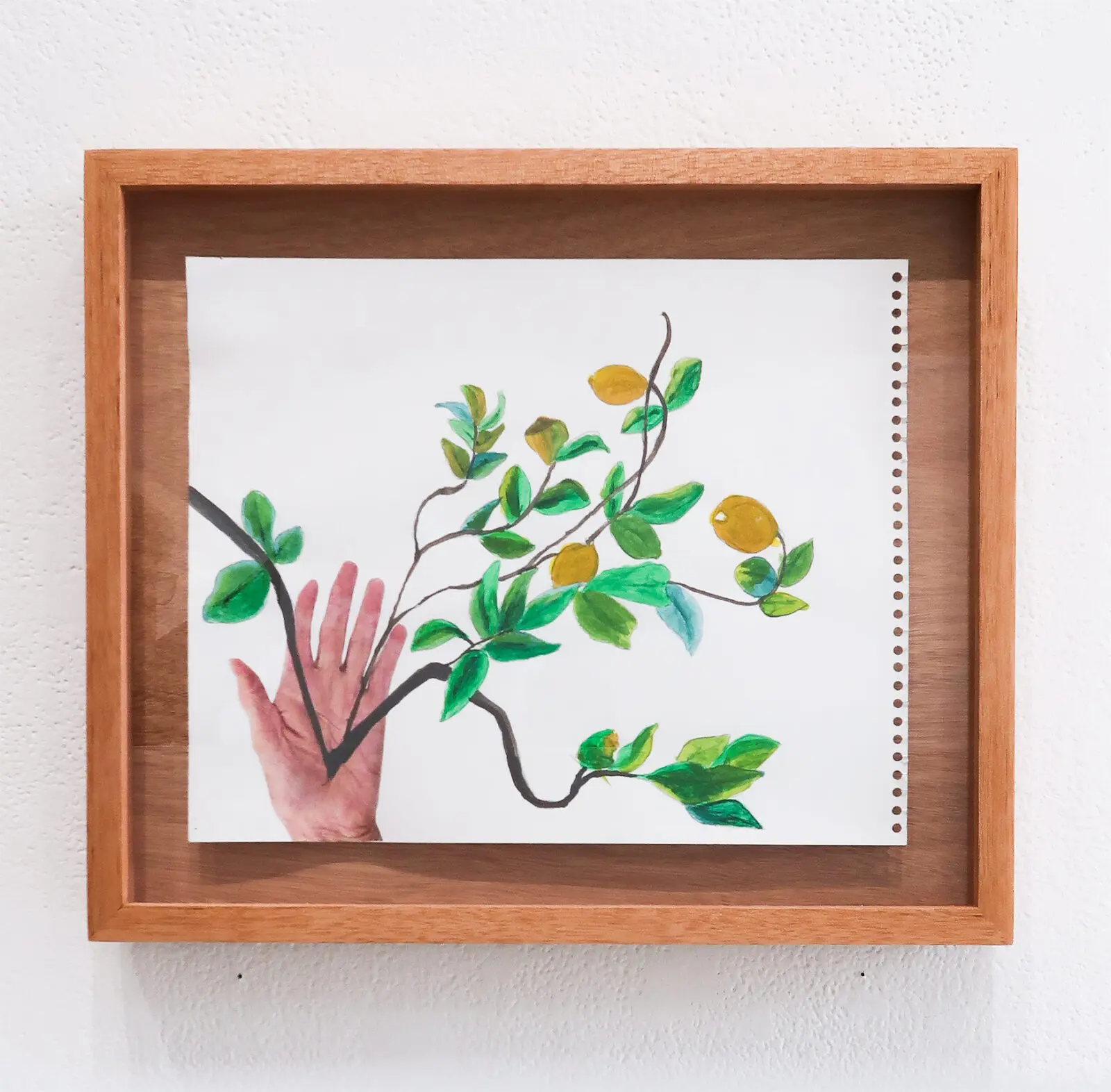 2904 CROP OUT WALL Teresa Serrano, Feeding Nature, 2024