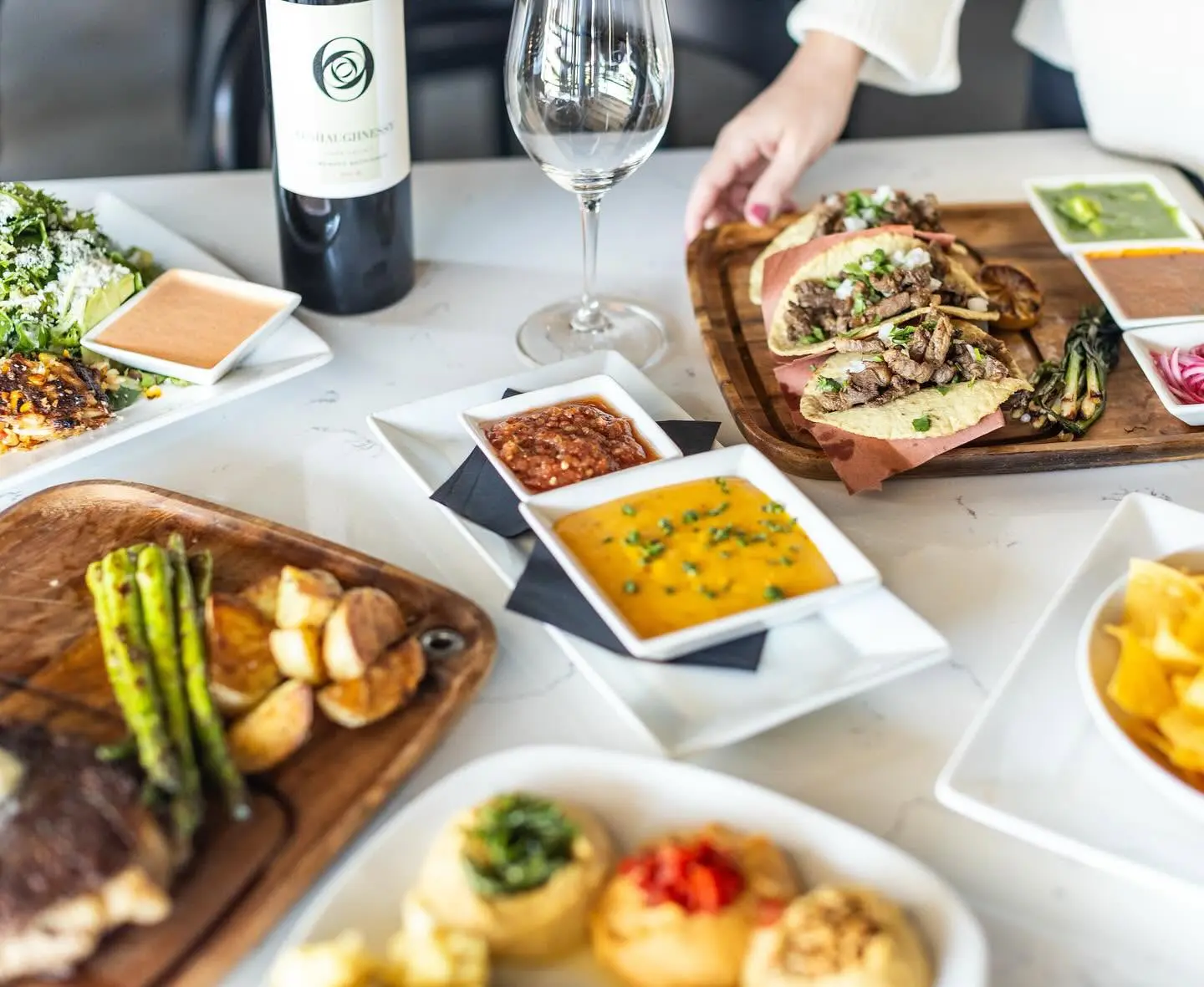 With easily the largest food and brunch menus of any wine bar in town, Winslow’s Wine Cafe is a Camp Bowie favorite with a loyal following. (Photography by Winslow's Wine Cafe)