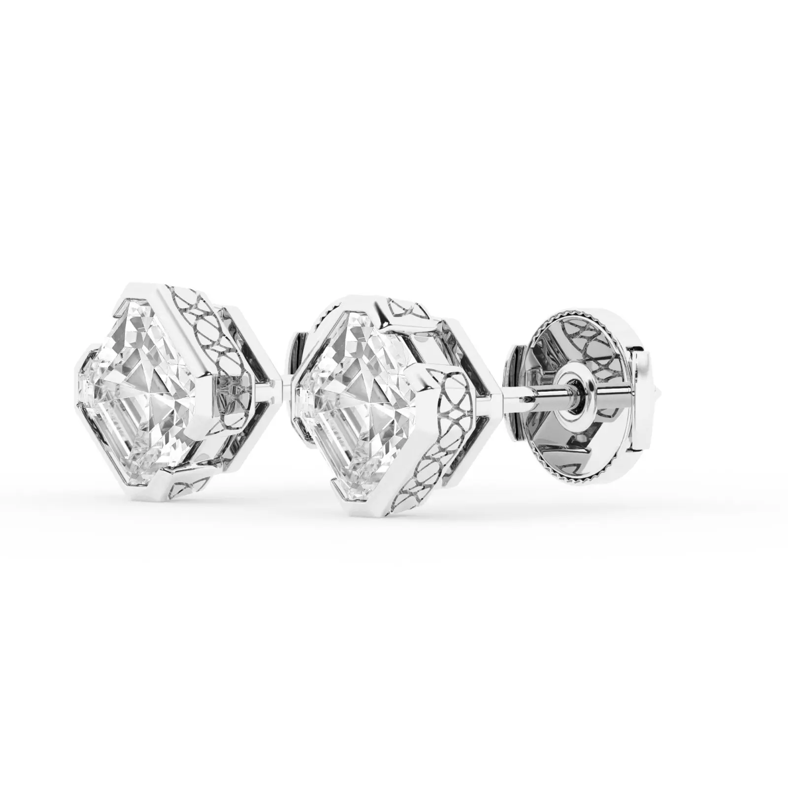 Selections from Grown Brilliance's Lotus Collection showcase the clarity and brilliance of the jewelry manufacturer's pieces. (Photograph by Grown Brilliance)