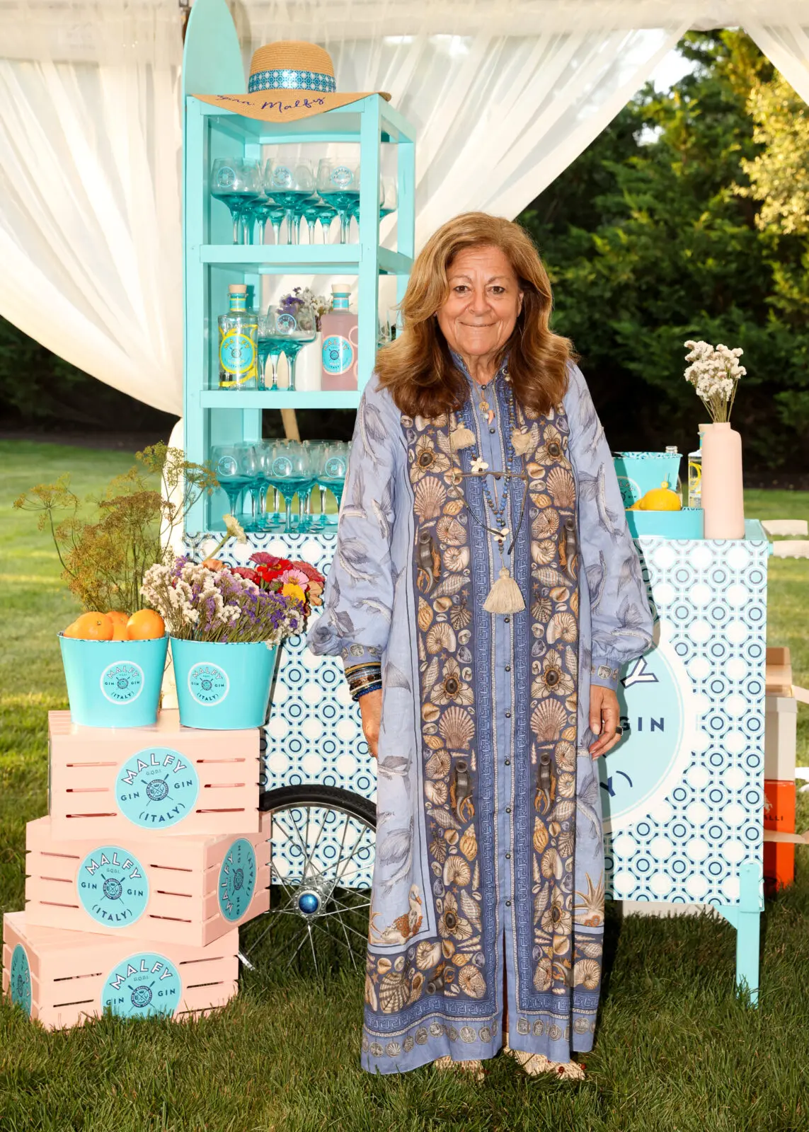 Fern Mallis, inspiration behind New York Fashion Week, attends The Studio Mayfair soirée in the Hamptons (Photo by BFA / Kevin Czopek)