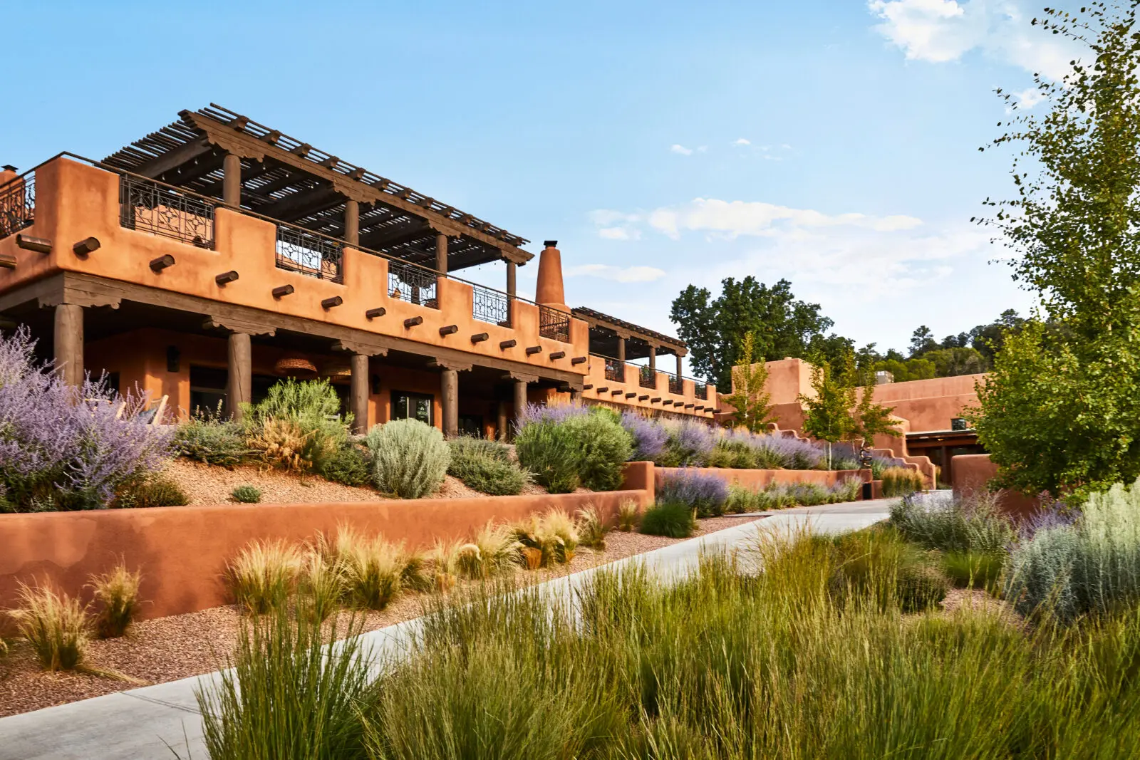 A luxury mountain resort that borders 1.7 million acres of national forest, Bishop's Lodge, Auberge Collection delivers everything you'd hope for in a luxurious Southwestern sanctuary. (Photo by Auberge Collection)