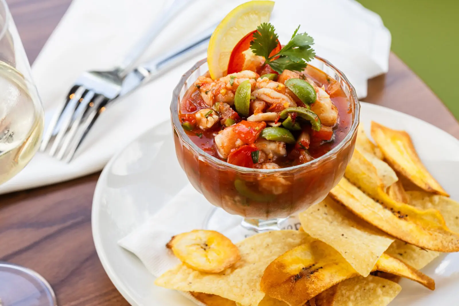 In a fact, fans of Smith’s former establishments will recognize quite a few such as her campechana appetizer ($18) and pan-seared red snapper bathed in a piquant red curry each reimagined from Shade. (Photo by Becca Wright)